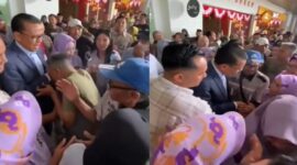 Foto Kolase : Nurdin Abdullah bebas disambut meriah sejumlah simpatisan 