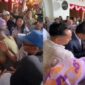 Foto Kolase : Nurdin Abdullah bebas disambut meriah sejumlah simpatisan 