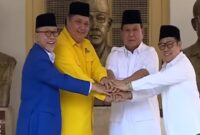 PAN dan Golkar Resmi Beri Dukungan ke Prabowo