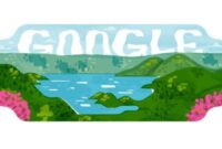 Google Doodle Rayakan 3 Tahun Danau Toba