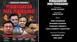 Heboh, Poster Drama Politik Pengkhianat yang Dikhianati Beredar Luas di Media Sosial