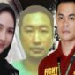Foto Kolase, selebgram asal Palembang, Adelia Putri (Kiri), Bos Kakap DPO Fredy Salma (Tengah) dan Eks Kasat Narkoba Polres Lampung Selatan, AKP Andri Gustami