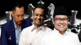Foto Kolase :  AHY, Anies, dan Cak Imin (Ilustrasi zonafaktualnews.com)