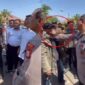 Viral, Karo Ops Polda Sulsel “Senggol” Wajah Pendemo Pakai Tangan 