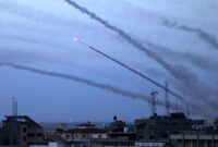 Puluhan Roket Gaza Bombardir Israel, Satu Orang Tewas (Foto AFP)