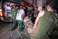 Korban pengeboman Gereja Ortodoks Yunani Saint Porphyrius (Foto Istimewa)