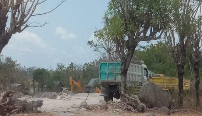 Tambang yang berada di desa Baruga 