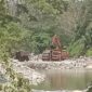Tambang yang berada di sungai balantieng 