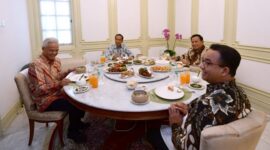 Jokowi Tunjukkan Netralitas, 3 Capres Diundang Makan Siang di Istana