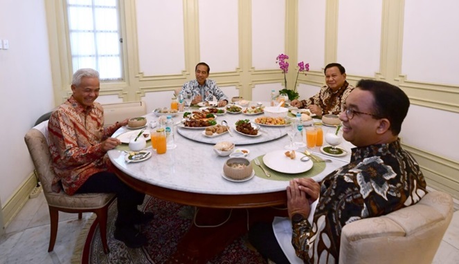 Jokowi Tunjukkan Netralitas, 3 Capres Diundang Makan Siang di Istana