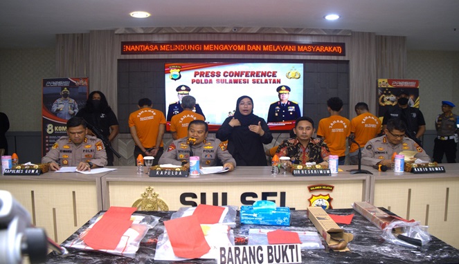 Polda Sulsel Ungkap Kasus Pembunuhan Berlatar Poliandri di Gowa