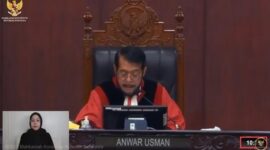 Ketua Mahkamah Konstitusi Anwar Usman