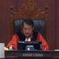 Ketua Mahkamah Konstitusi Anwar Usman