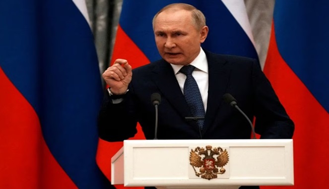 Putin Ultimatum Amerika Serikat Untuk Tidak Bantu Israel (Foto : Reuters)