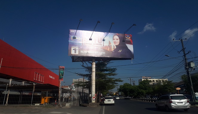 Billboard Caleg Nasem Rezki Mulfiati Lutfi