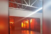 Gedung SMP Negeri 8 Makassar Dilalap Si Jago Merah