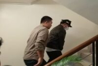 KPK Tangkap Paksa SYL di Apartemen Jakarta Selatan (Foto : MPI Sindonews.com)