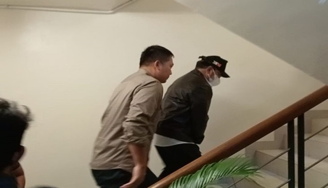 KPK Tangkap Paksa SYL di Apartemen Jakarta Selatan (Foto : MPI Sindonews.com)