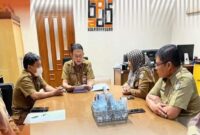 Sekretaris BPKAD Makassar Terima Tim Review LKPD Inspektorat