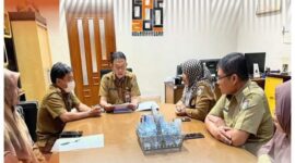 Sekretaris BPKAD Makassar Terima Tim Review LKPD Inspektorat