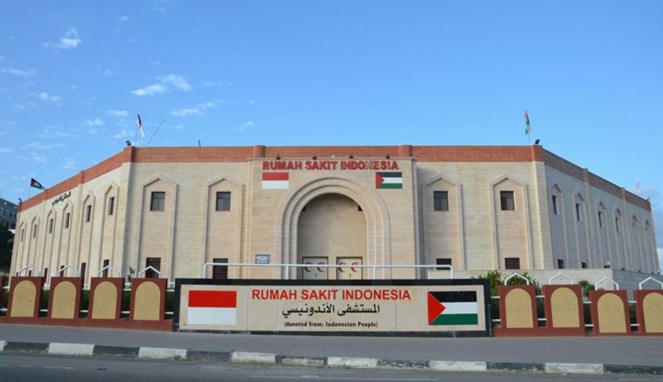 Serangan Balik, Israel Rudal Sebagian Rumah Sakit Indonesia di Gaza (Foto Istimewa)