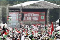 Sejumlah Media Asing Soroti Aksi Bela Palestina di Monas