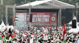 Sejumlah Media Asing Soroti Aksi Bela Palestina di Monas