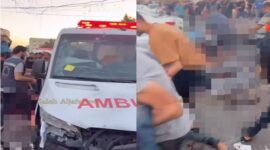 Israel Bom Pengungsi, Warga, hingga Iringan Ambulans RS Al-Shifa di Gaza (Foto Kolase Korban di RS Al-Shifa)