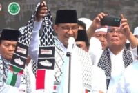 Anies Hadiri Undangan Aksi Bela Palestina, Prabowo dan Ganjar Tak Datang