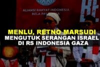 Indonesia Mengutuk Keras Serangan Israel di Rumah Sakit Gaza