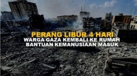 Perang Libur, Warga Gaza Kembali ke Rumah, Bantuan Kemanusiaan Masuk