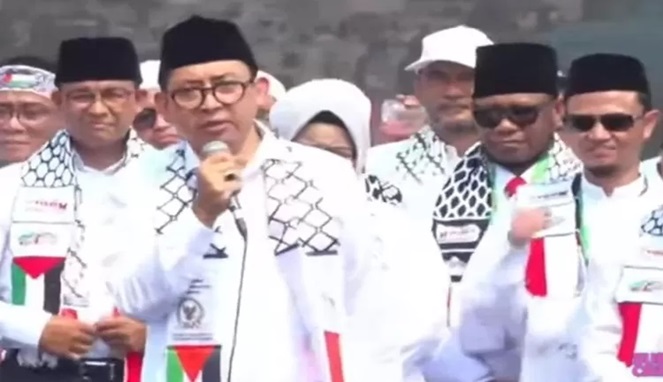 Fadli Zon Buka Suara Soal Alasan Prabowo Tak Hadiri Aksi Bela Palestina
