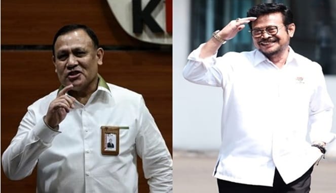 Terjerat Kasus Pemerasaan, Ketua KPK Firli Bahuri Jadi Tersangka (Foto Kolase)