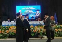 Rektor Institut Andi Sapada Prof Bakhtiar Tijjang Dikukuhkan