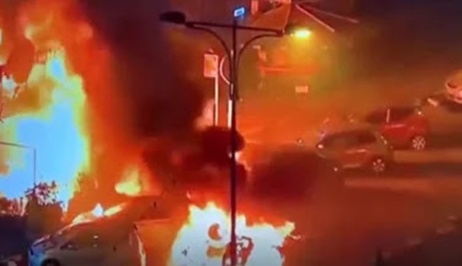 Hisbullah Lebanon Porak-porandakan Israel dengan Hantaman Rudal