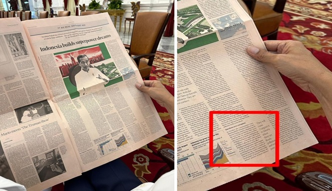 Jokowi Pamer Pujian Media Asing, Pas Dicek Isinya Bahas MK dan Gibran