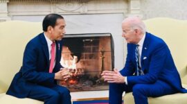 Begini Hasil “Ngopi Darat” Jokowi dengan Biden Soal Palestina (Foto X Twitter di Akun Jokowi)