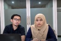 Husein bersama dengan Istri Asal Palestina