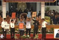 Undian Nomor Urut Capres 2024, Anies 1, Prabowo 2 dan Ganjar 3