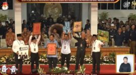 Undian Nomor Urut Capres 2024, Anies 1, Prabowo 2 dan Ganjar 3