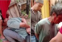 Tepergok Emak-emak, Pria ‘Penculik’ Anak di Gowa Dipermak Warga