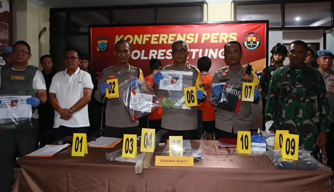 Polisi Cokok 7 Penyerang Massa Damai Bela Palestina di Bitung