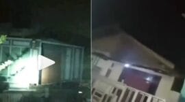 Gempar, Penampakan Poppo Teror Warga Gowa (Foto Kolase Tangkapan layar)