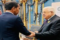 Presiden Palestina Mahmoud Abbas Titip Pesan ke Joe Biden Melalui Jokowi (Foto X Twitter Jokowi)