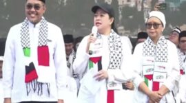Puan Maharani Mengutuk Keras Kekejaman Israel di Aksi Bela Palestina