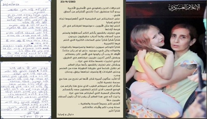 Viral, Surat dari Sandera Israel kepada Hamas