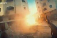 Zionis Militer Israel Kian Terpuruk, 136 Tank Hancur Dirudal Hamas