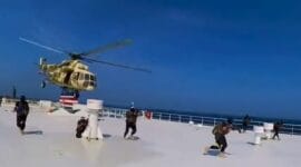 Video Detik-detik Pejuang Houthi Yaman Bajak Kapal Israel di Laut Merah
