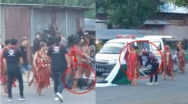 Netizen Serukan Tangkap Ormas Penindas Massa Bela Palestina di Bitung (Foto Kolase)