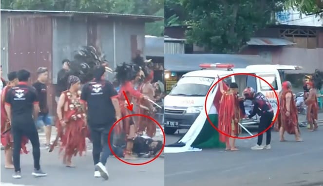 Netizen Serukan Tangkap Ormas Penindas Massa Bela Palestina di Bitung (Foto Kolase)